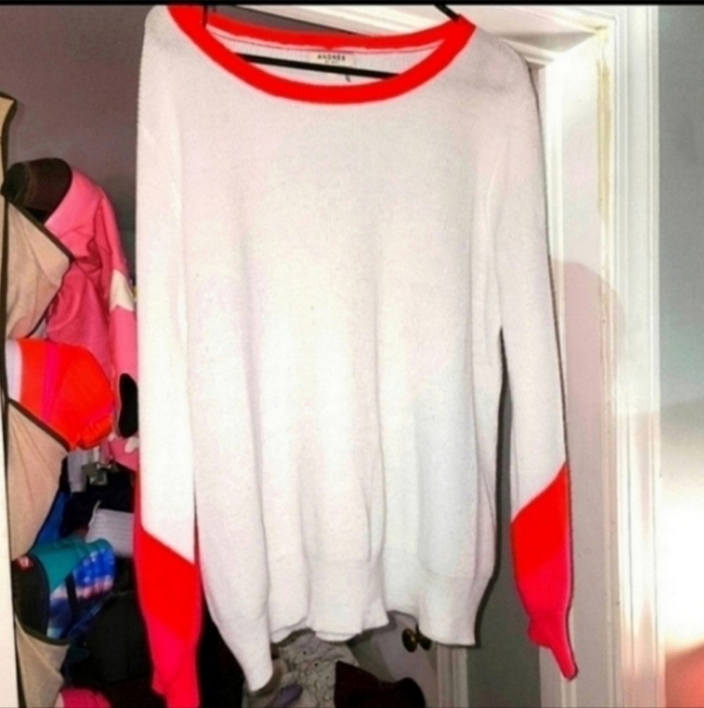 Nwot Andree by unit COLORBLOCK sweater 2x